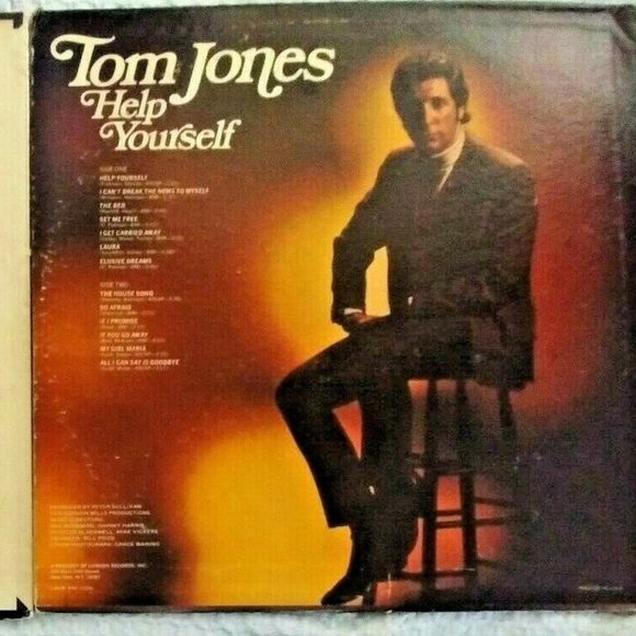 Tom Jones-Help Yourself, Fever Zone, Tom, Live-Las Vegas, Caesars Palace 5 LPs - Picture 4 of 14